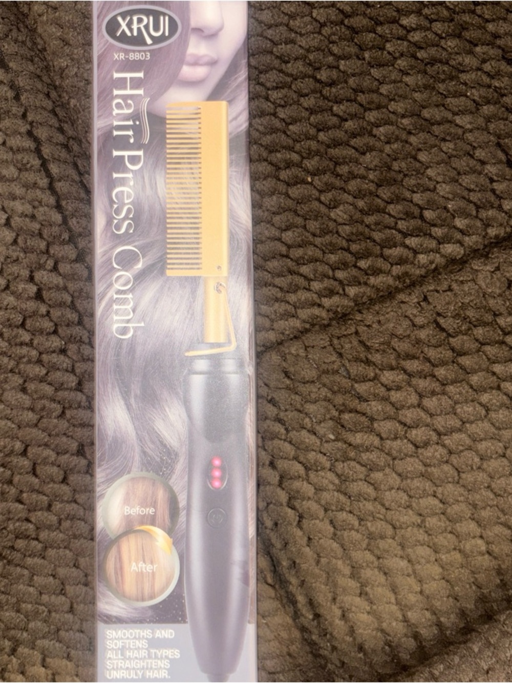 2 And 1 Hair Press Comb By XRUI